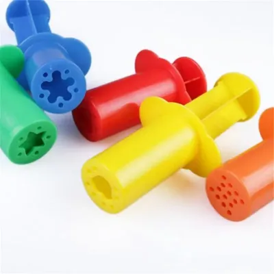 Color Dough Model Tool Toys Creative 3D Plasticine Tools Play Set Clay Moulds Deluxe Set Learning