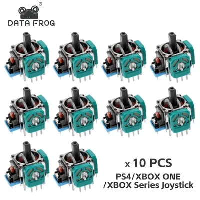 DATA FROG Replacement 3D Analog Joystick For PS5/PS4/Switch Pro/Xbox One Controller ThumbStick