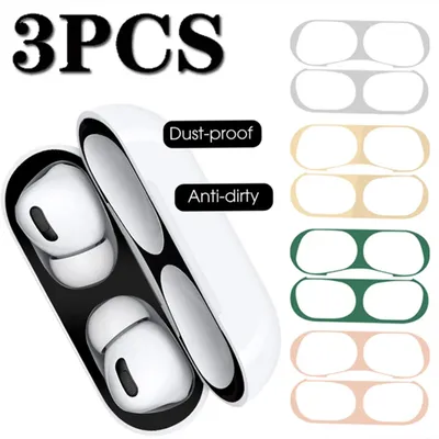 1-3Pcs Dust-proof Scratch Proof Cover for Apple AirPods Pro 2 Bluetooth Headset Dust-proof Inside