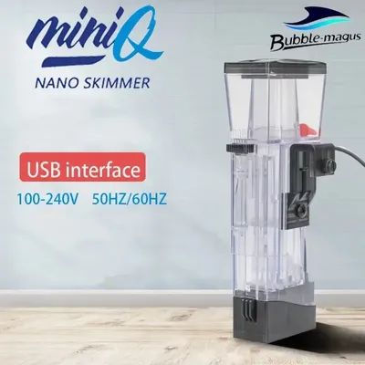 DC24V Bubble Magus MiniQ skimmer Nano Marine Aquarium skimmer Coral Tank Built-in Hanging Type