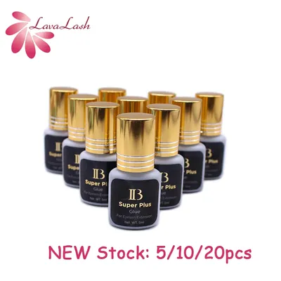 Korea IB Super Plus Glue For Eyelash Extensions Original 5ml 1-2s Dry Time Fastest Lashes Adhesive