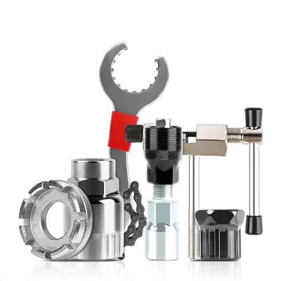 Bicycle Repair Tool Kits Chain Breaker Flywheel Remover Cutter Crank Puller Bike Wrench MTB Road