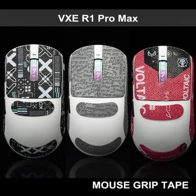 T Btl Gamer Mouse Grip Tape Skate Sticker For VXE R1 Pro Max Non Slip Lizard Skin Suck Sweat Pre