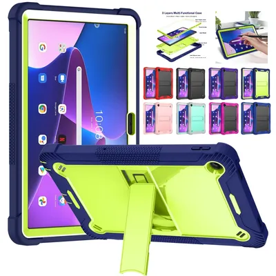 Armor Stand Case For Samsung Galaxy Tab A9 Plus SM-X210 SM-X216 SM-X218 Rugged Cover A9 8.7 SM-X110