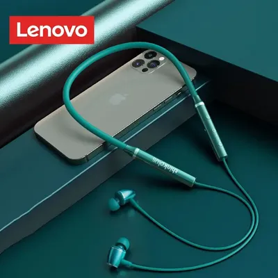 Lenovo HE05X Ⅱ Bluetooth 5.0 Neckband Earphones Wireless Earbuds Magnetic Neckband Earphone