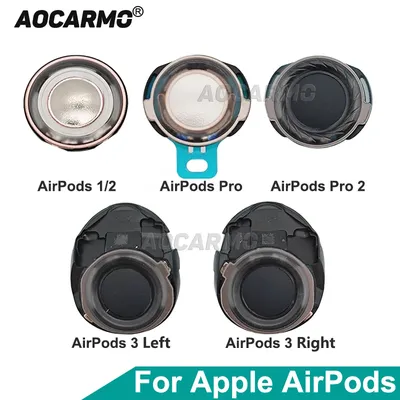 Aocarmo For Apple AirPods 1 2 3 Pro Pro2 Earphone Speaker Headphone Phonation Sound Unit Repair