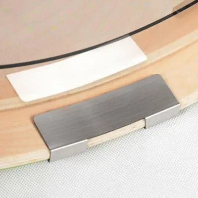 Bass Drum Hoops Protector Stainless Steel Drum Hoop Guard Drum Edges Protection Supplies Parts for