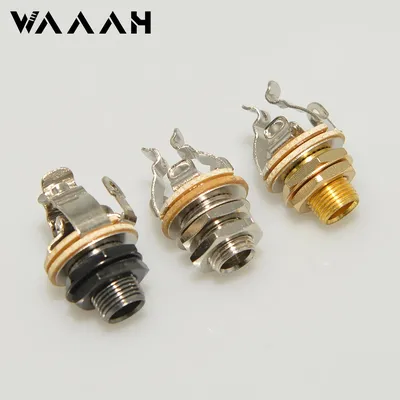 Electric Guitar Mono Jack Multi-point Noise Reduction 1/4" Output Jack Electric Guitar Accessories