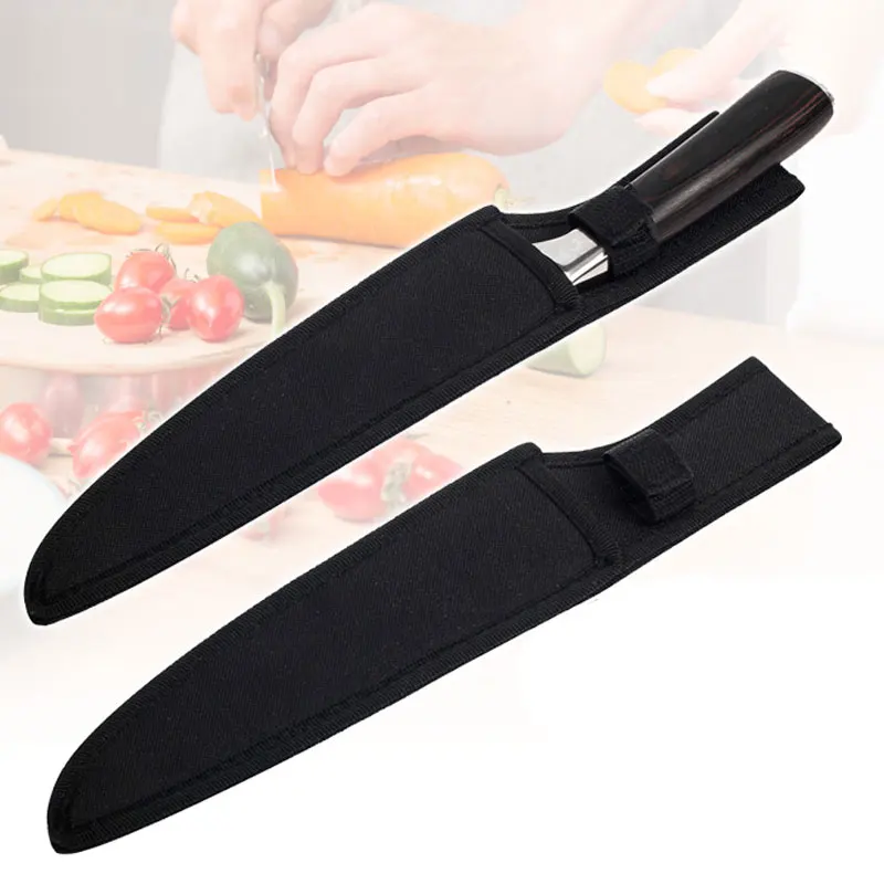 Chef Knife Bag Carry Case Thicken Oxford Cloth Kitchen Knife Sheath Kitchen Cooking Portable Durable Storage Pockets Carry Pouch