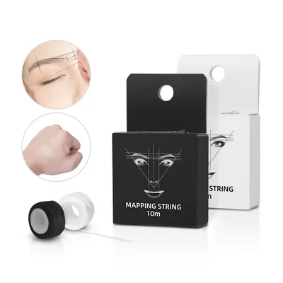 Marker Thread Tattoo Brows Tattoo Thread Eyebrow Semi Permane Ruler Auxiliary Line Drawing With Ink Positioning Mapping Line