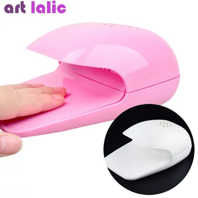 Mini Portable Nail Polish Dryer Fan for Salon and Home Use, Nail Art Tips Drying Blow Cooler