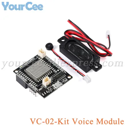 2pcs/1pc VC-02 VC-01 AI Intelligent Network-free Pure Offline Voice Development Board VC02 2MB
