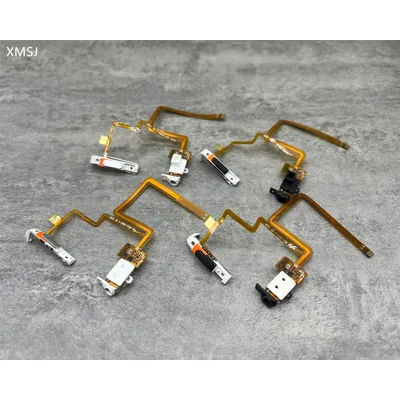 black and white headphone audio jack hold switch flex ribbon cable for iPod 6th 7th classic 80gb