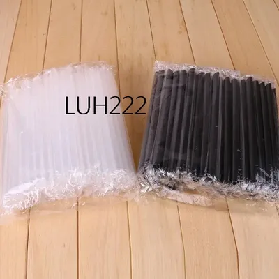 100pcs 7.5" Big Milkshake Straws Bubble Boba Milk Tea Plastic Thick Smoothie Cold Drinking Drinkware