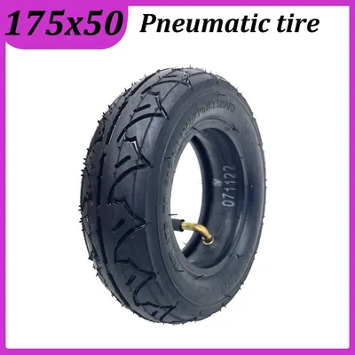 175x50 Pneumatic Tire Inner Tube Outer Tyre for Electric Skateboard/Kick Scooter 4-wheel Refitted Accessories