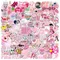 50/100/150pcs Cartoon Pink Girls Stickers Aesthetic Graffiti For Suitcase Suitcase Waterproof DIY