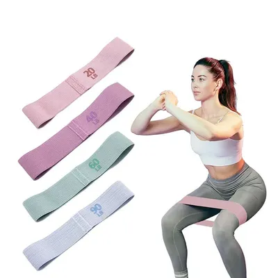 Fabric Elastic Bands Fitness Resistance Bands Yoga Pilates Hip Circle Expander Bands Gym Training