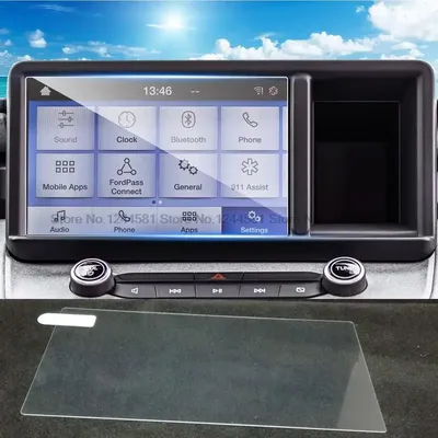 Tempered glass protective film For Ford Maverick 2023 2024 8 inch Car GPS navigation film LCD screen