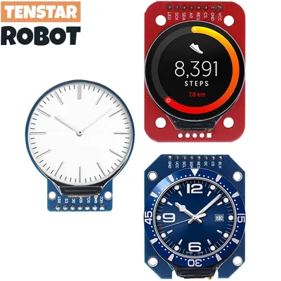 TFT Display 1.28 Inch TFT LCD Display Module Round RGB 240*240 GC9A01 Driver 4 Wire SPI Interface