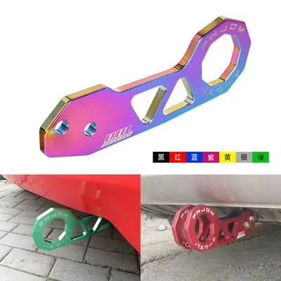 JDM Style Racing Rear Tow Hook Aluminum Alloy rear tow hook for honda civic fit jazz gk5