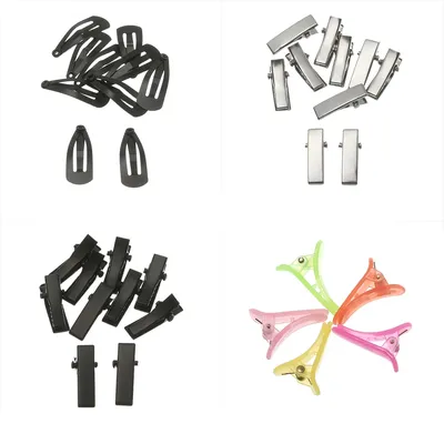 10Pcs Doll Hair Clips Miniature Hairpins For Kids Girls 1/6 1/12 BJD Doll Accessories Headwear For Ob11 Doll Hair Barrettes