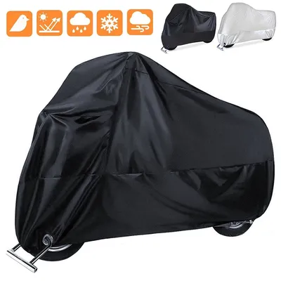 Motorcycle Cover Bike All Season Waterproof Dustproof UV Protective Outdoor Indoor Moto Scooter