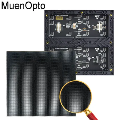 P3 Indoor 64*64 pixels LED Display Module 192x192 mm 1 / 32 Scan SMD RGB full color led display screen