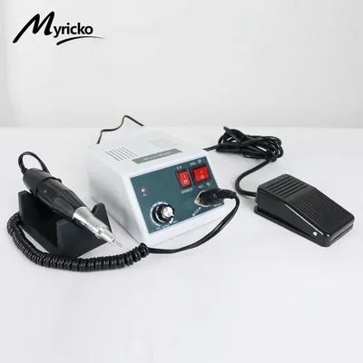 Dental Mircomotor Nail Drill Machine Manicure Polishing Equipment With 18/102/204 Handle Grinder