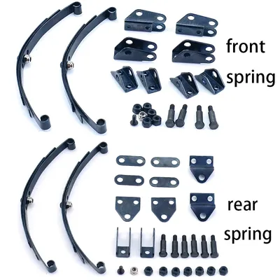 RC Truck Metal Simulation Front/rear Suspension Spring for 1/14 Tamiya SCANIA 770S R620 VOLVO BENZ