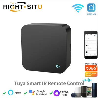 IR Remote Control Smart wifi Universal Infrared Tuya for smart home Control for TV DVD AUD AC Works