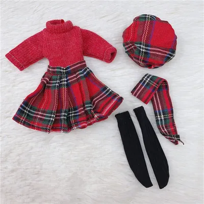 Clothes For 30cm 1/6 BJD Dolls Suit Girls DIY Dress Up Suit Dress Clothes Toys Doll Accessories（Please refer to the size chart）