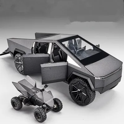 1/32 Cyber toy truck Pickup Alloy Car Truck Model Diecasts Metal Off-road Vehicles Model Simulation