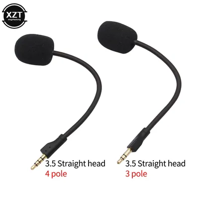 Replacement 3.5mm Microphone for Logitech G Pro X Headphones E-Sports Game Headset Mic for