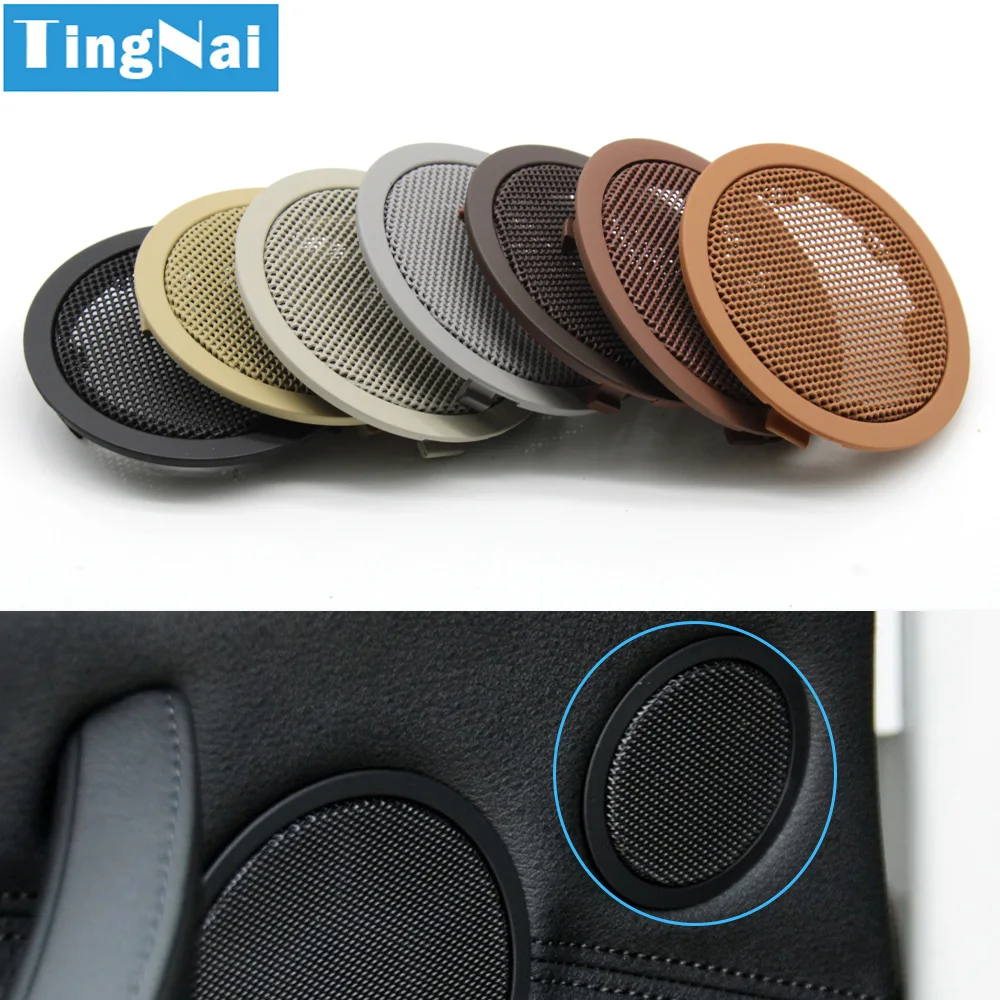Interior Rear Door Tweeter Loud Speaker Cover Replacement For BMW X5 X6 E70 E71 E72 2007-2013 5 GT F07 2010-2017