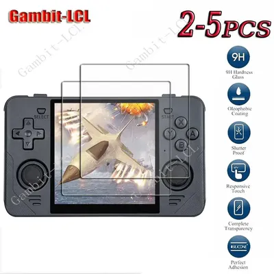 9H HD Original Tempered Glass For Powkiddy RGB30 4" PowkiddyRGB30 Screen Protector Cover Film