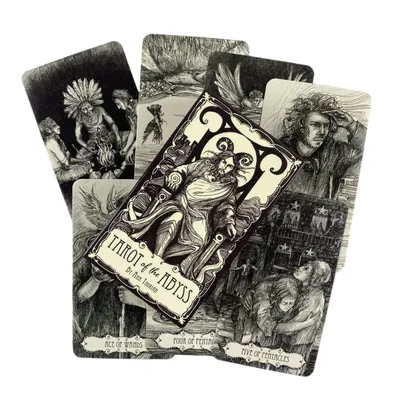 Tarot Of The Abyss Cards Divination Deck English Versions Edition Oracle Board Playing Game For