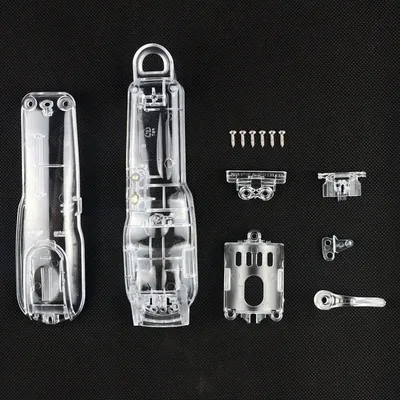 Suitable For Hair Clippers Electric Clippers Modified Cover Transparent Personality Colorful