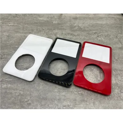 black red white plastic front faceplate housing case cover lens window for iPod 5th gen video 30gb 60gb 80gb U2