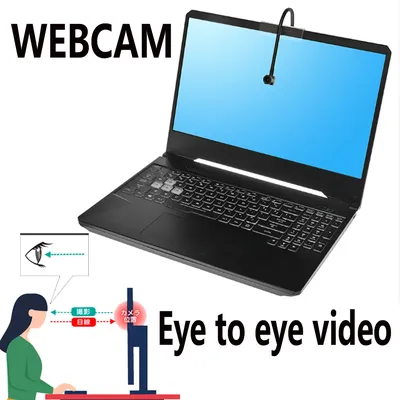 Webcam Middle Screen 4K Adjustable 2MP 5MP 8MP Auto Focus Zoom Mini USB Cam Flipped Sucker Micro USB