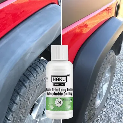 Plastic Restore Revitalizer Plastic Renovator Longlasting Coating For Car Rubbers Refurbish Clean