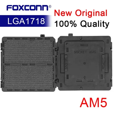 Foxconn Original 100% New CPU Socket AM5 Socket LGA1718 For PC Motherboard CPU BGA Base Large Tin