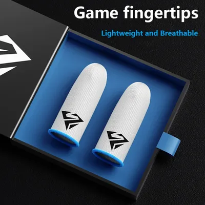 New Mobile Game Touch Screen Finger Sleeve Breathable Gaming Fingertips for PUBG Mobile Game Thumb
