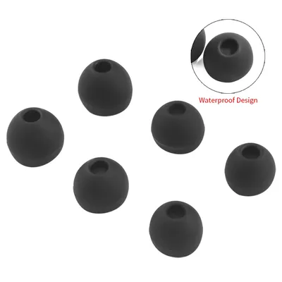 6Pcs Silicone WaterProof Ear Tips for Sony NW-WS413 WS414 Eartips WS625 WS623 SSE-BTR1 Earbuds