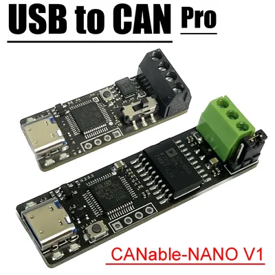 TYPE-C USB to CAN CANable Pro PCAN Debugger USB CAN bus Transceiver Adapter support python-CAN