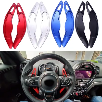 For MINI Cooper S JCW F54 F55 F56 F57 F60 Countryman Clubman Aluminum Steering Wheel Shift Paddle