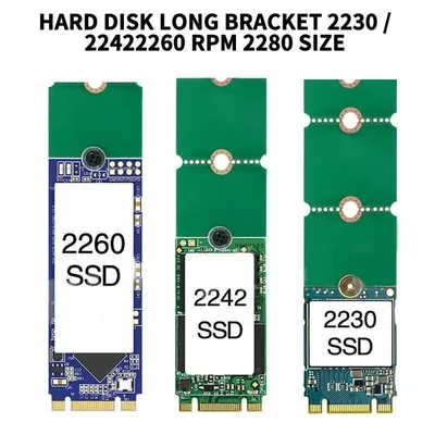 NGFF M.2 SSD Adapter Card 2242 To 2280 2230 To 2280 Transfer Card Adapter Expansion Rack Board Riser