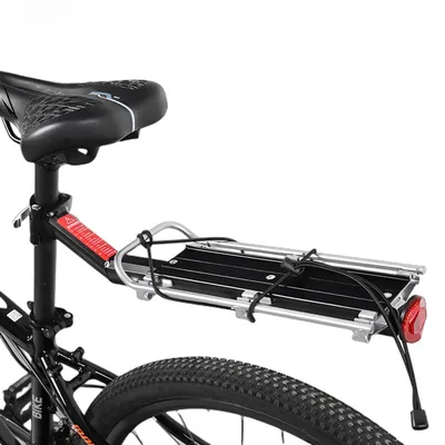 Quick Release Bike Rack Luggage Carrier Quick Release Adjustable Alloy Bicycle Rear Rack Outdoor