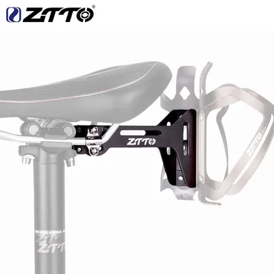 ZTTO Bicycle Saddle Bottle Cage Extension Holder Repair Tool Kit Inner Tube Seat Universal Strap Fix