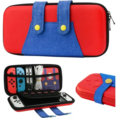 EVA Storage Switch Case Compatible with Nintendo Switch/OLED Cute Portable Switch Carrying Case with