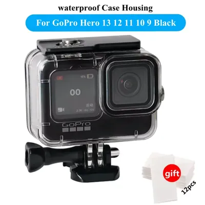 Waterproof 60M Housing For GoPro Hero 13 12 11 10 9 Black Case Diving Protective Underwater Dive